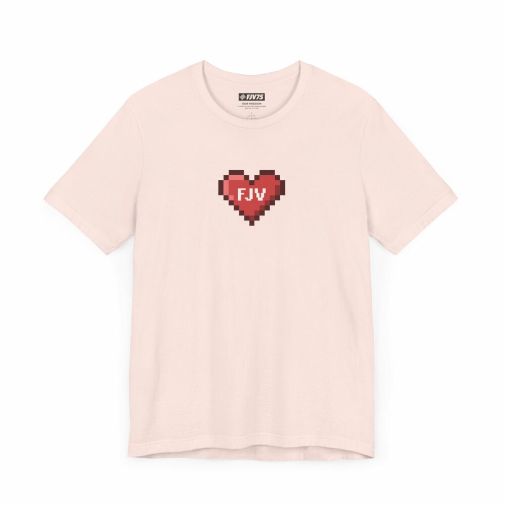 FJV75 Freestyle "Pixel Heart" T-Shirt - Image 3