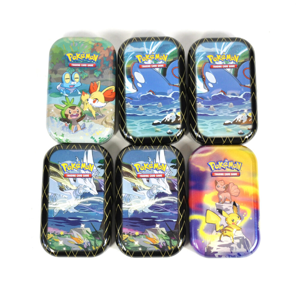 Pokemon TCG Mini Tin Set, 19pk, Cards, 2 Coins - Image 3