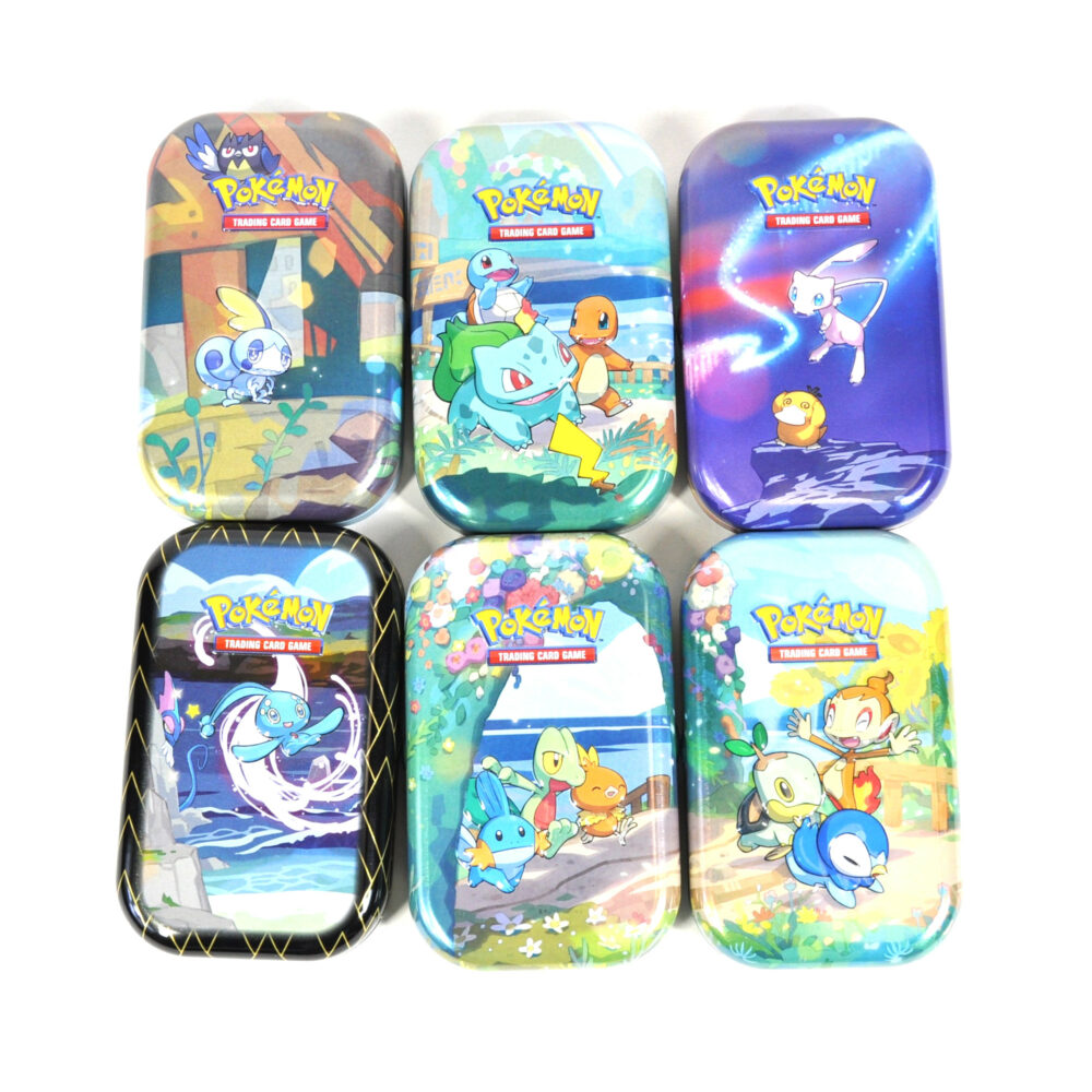 Pokemon TCG Mini Tin Set, 19pk, Cards, 2 Coins - Image 4