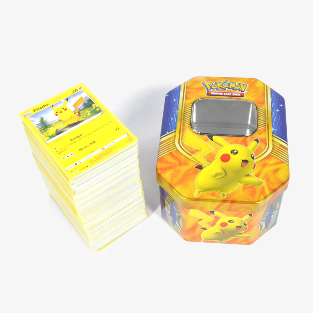 Pokemon TCG Cards in Pikachu Tin, 370pk