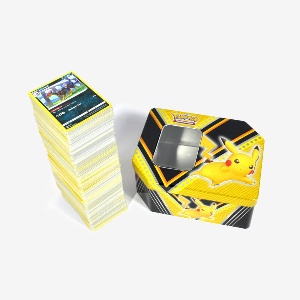Pokemon TCG, 641 cards in Pikachu Tin
