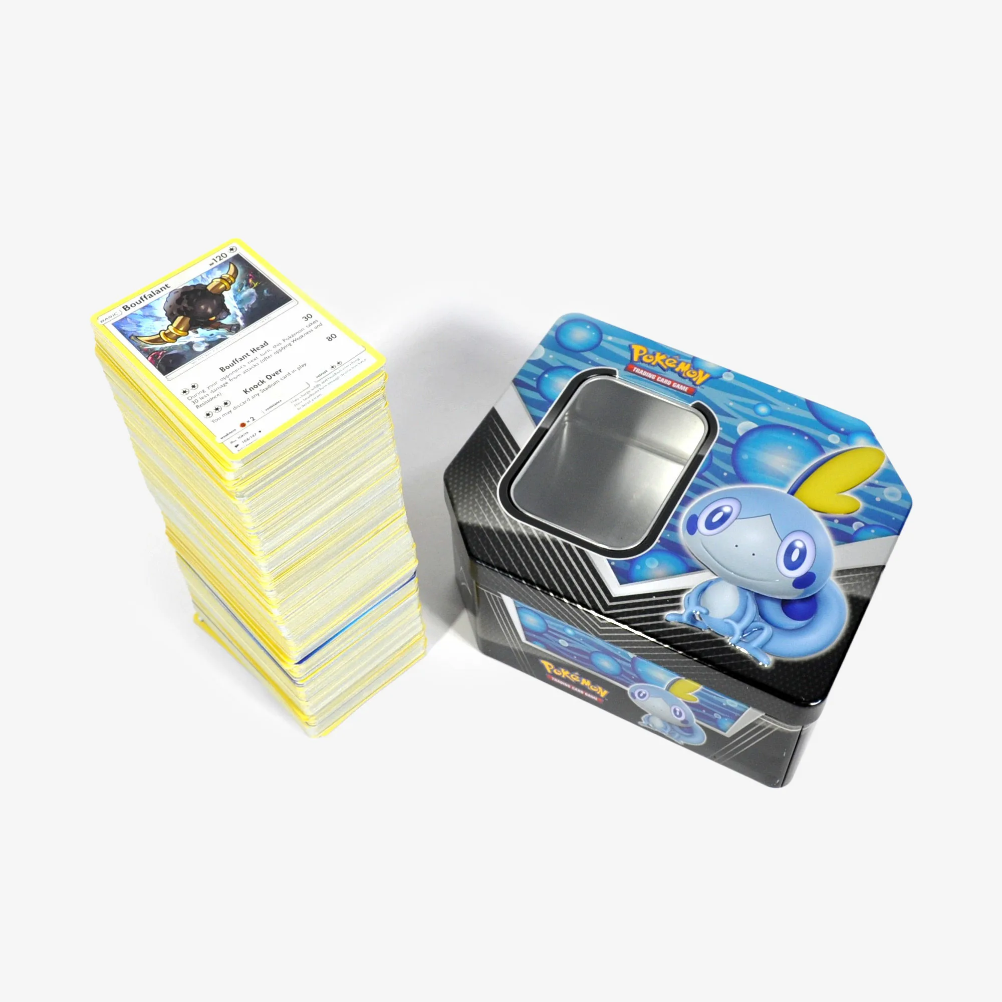 Pokemon TCG, 579 cards in Sobble tin