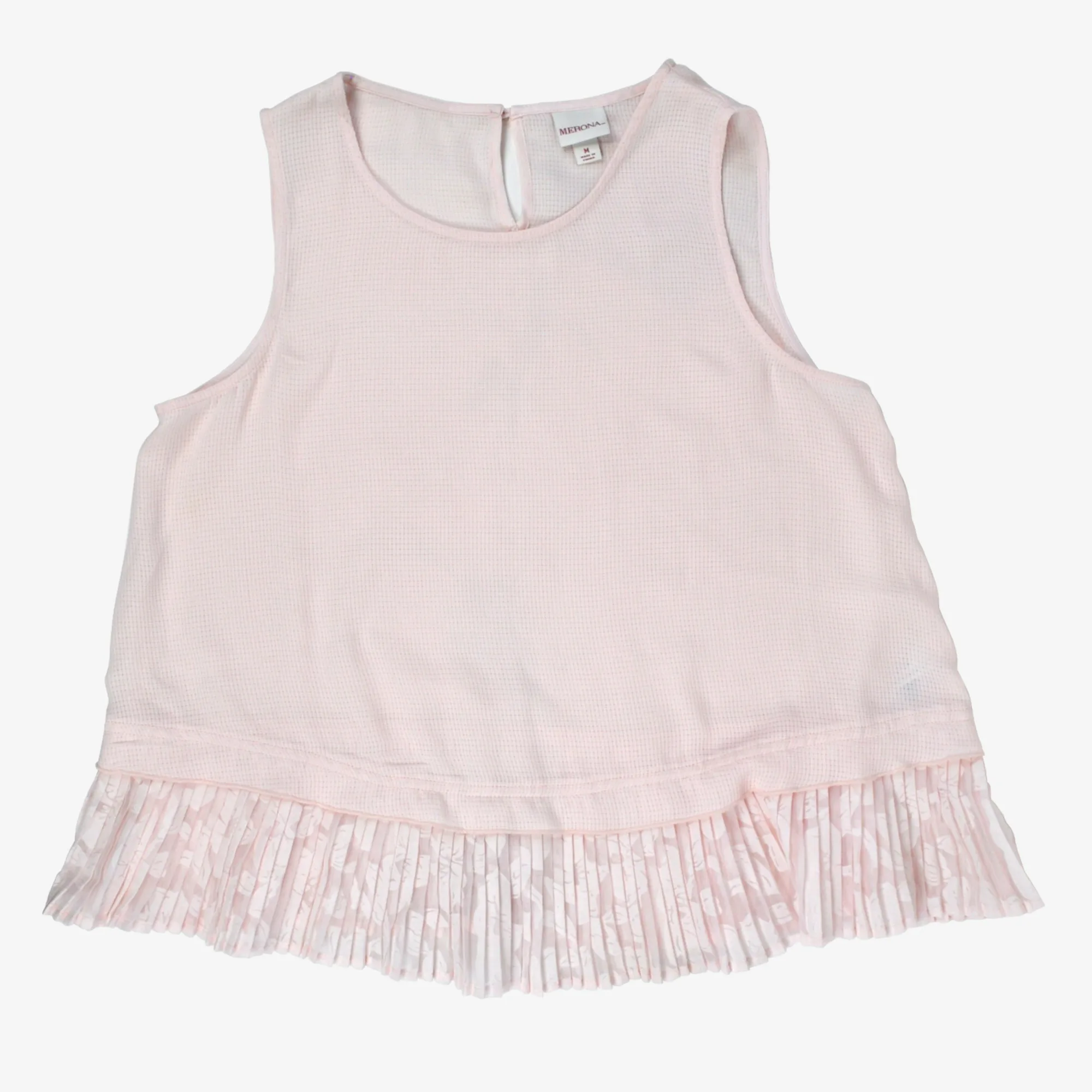 Ruffled Sleeveless Top