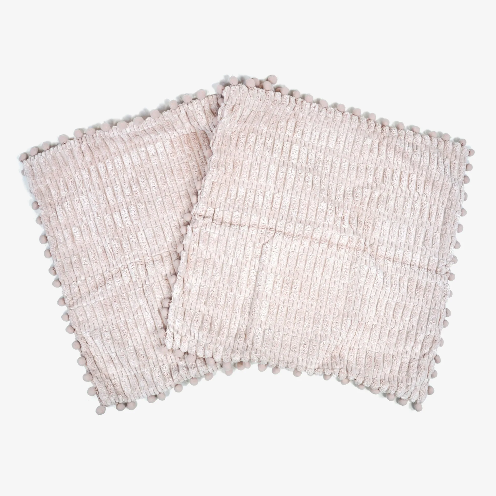 Pom-pom Pillow Covers
