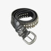 Leather Rhinestone Belt