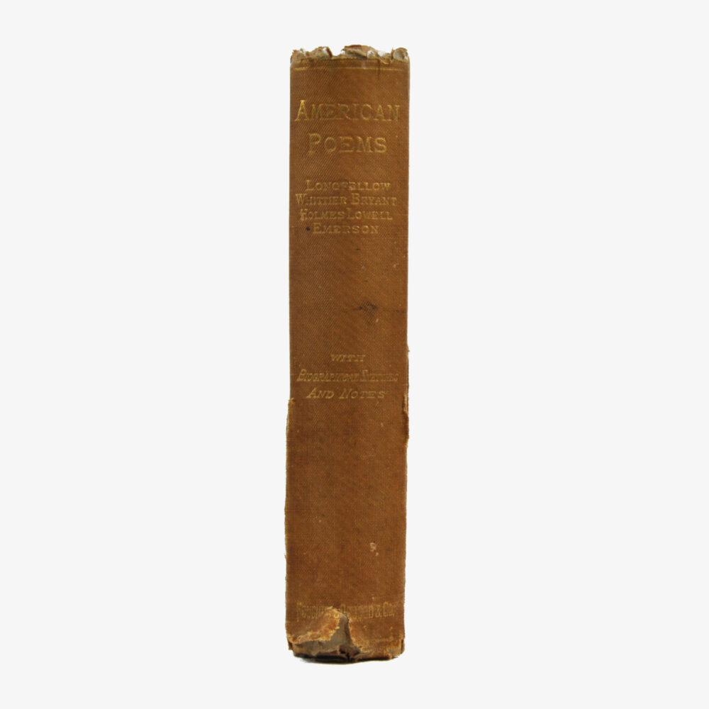 American Poems, 1879 (Antique Book, HB) - Image 9