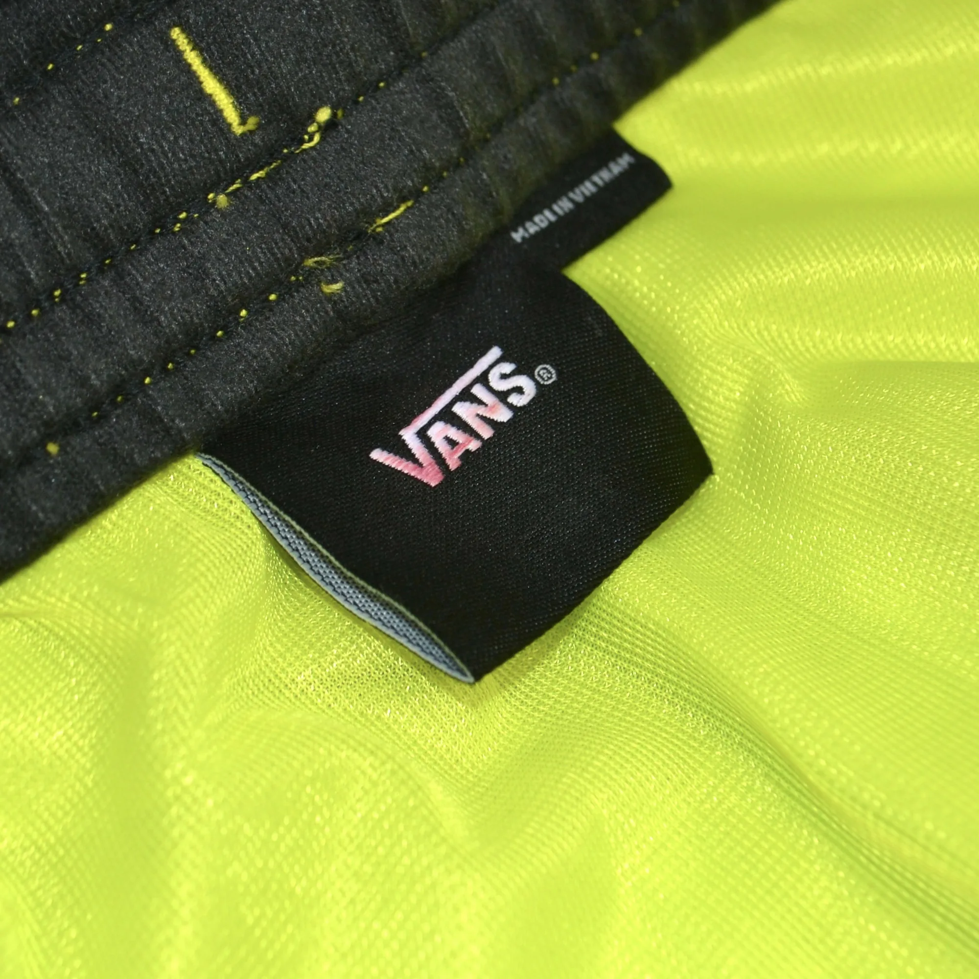 Vans Neon Yellow Boardshorts