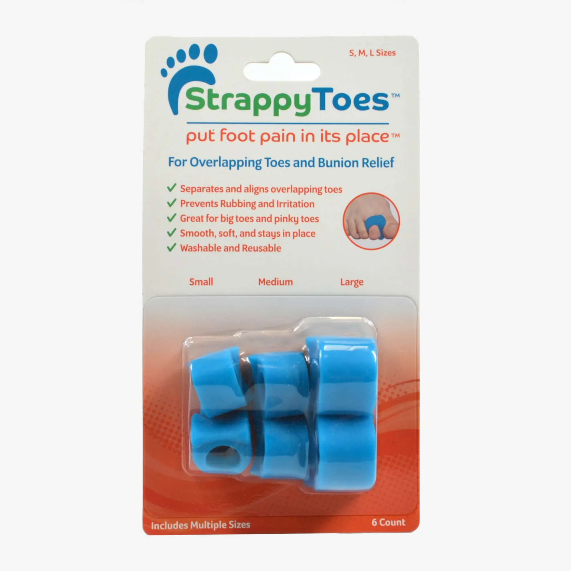 StrappyToes Toe Spacers