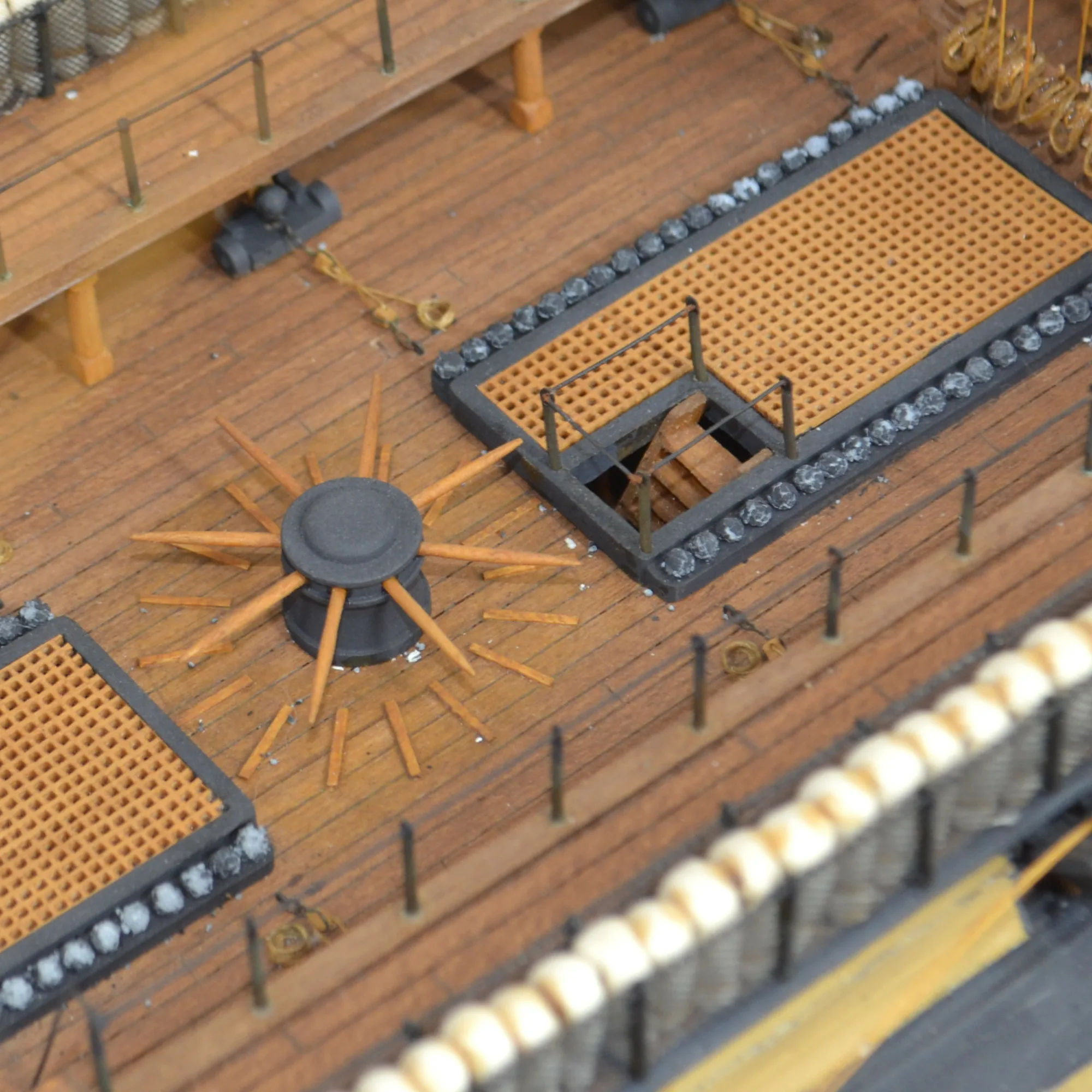 HMS Serapis Model Ship