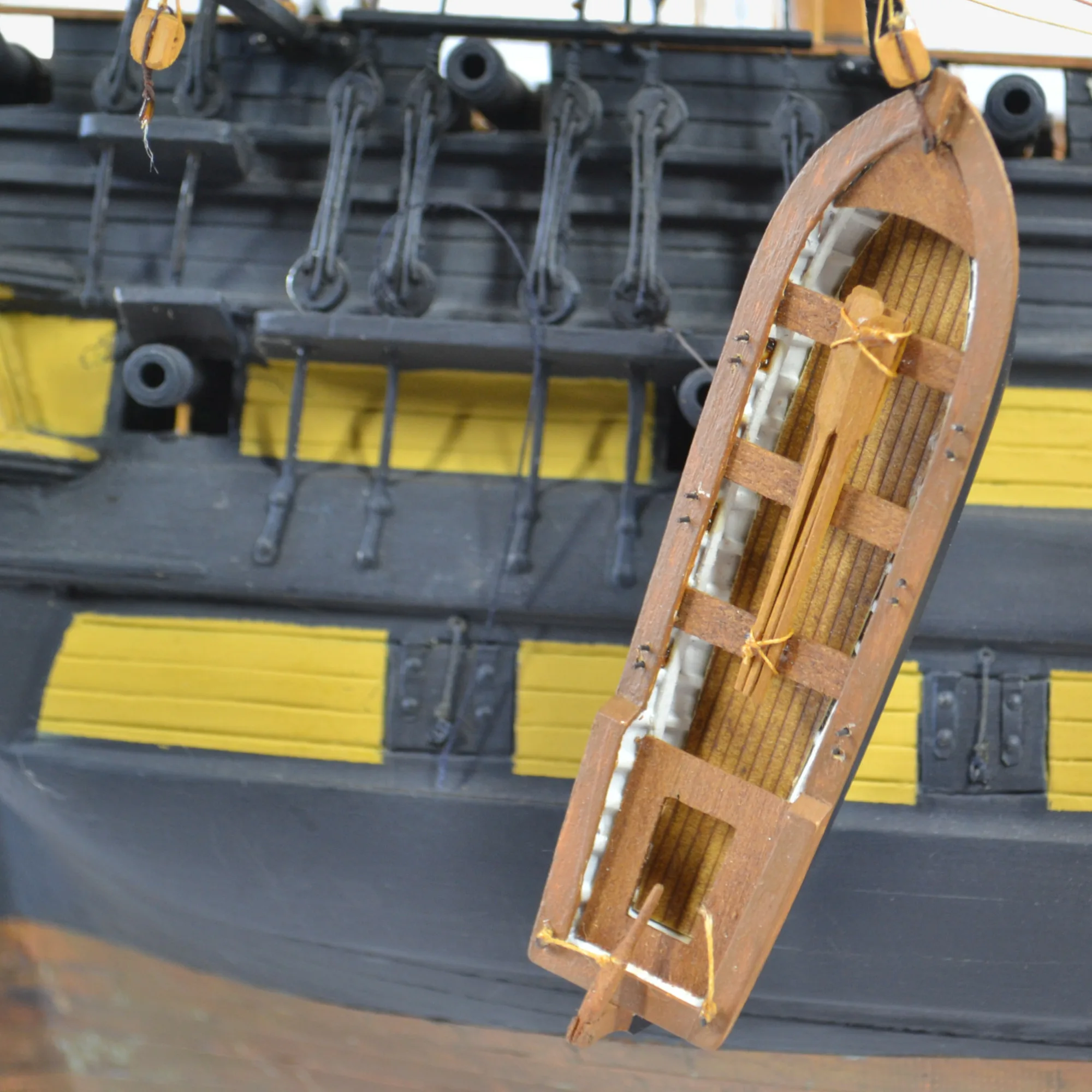 HMS Serapis Model Ship