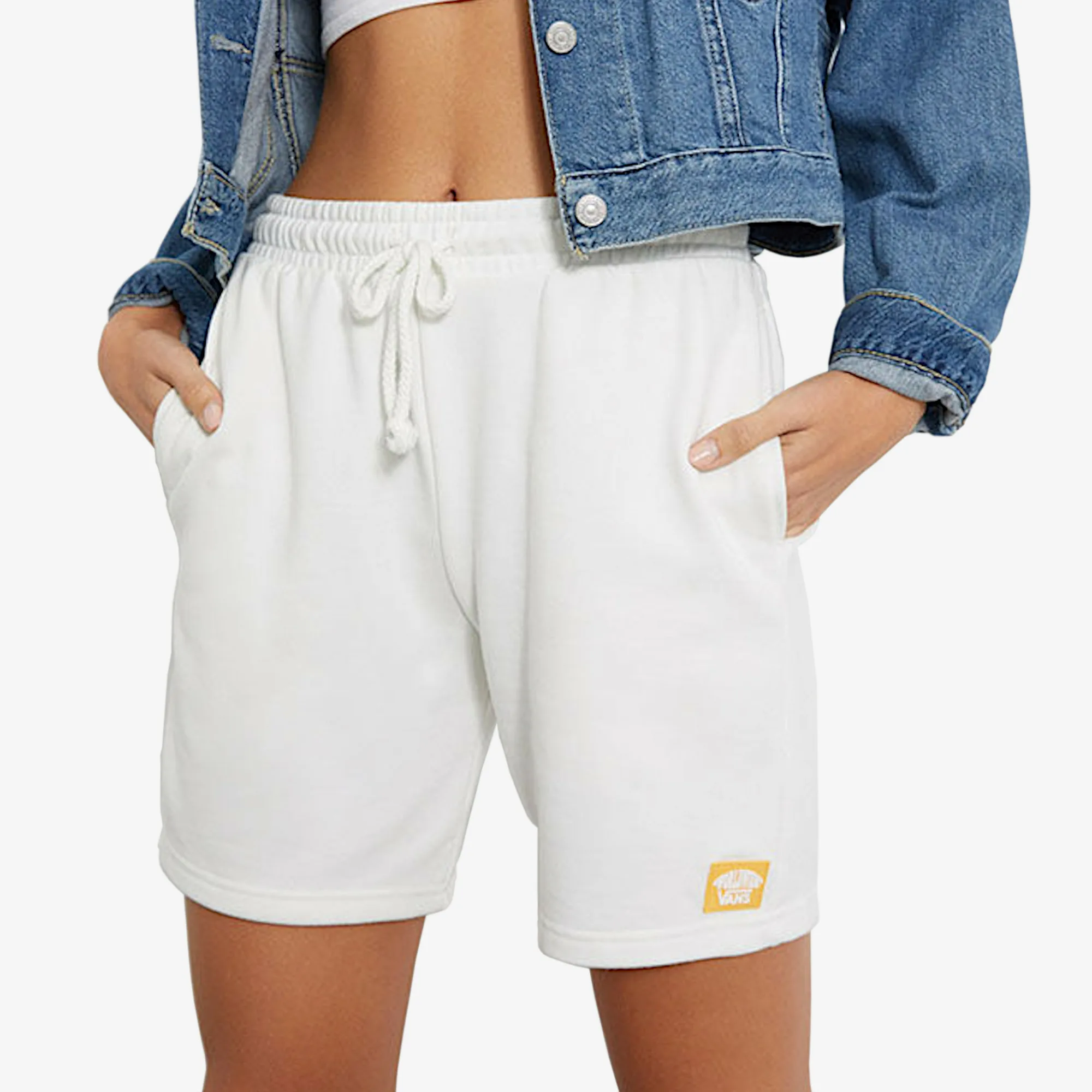 White Sweat Shorts