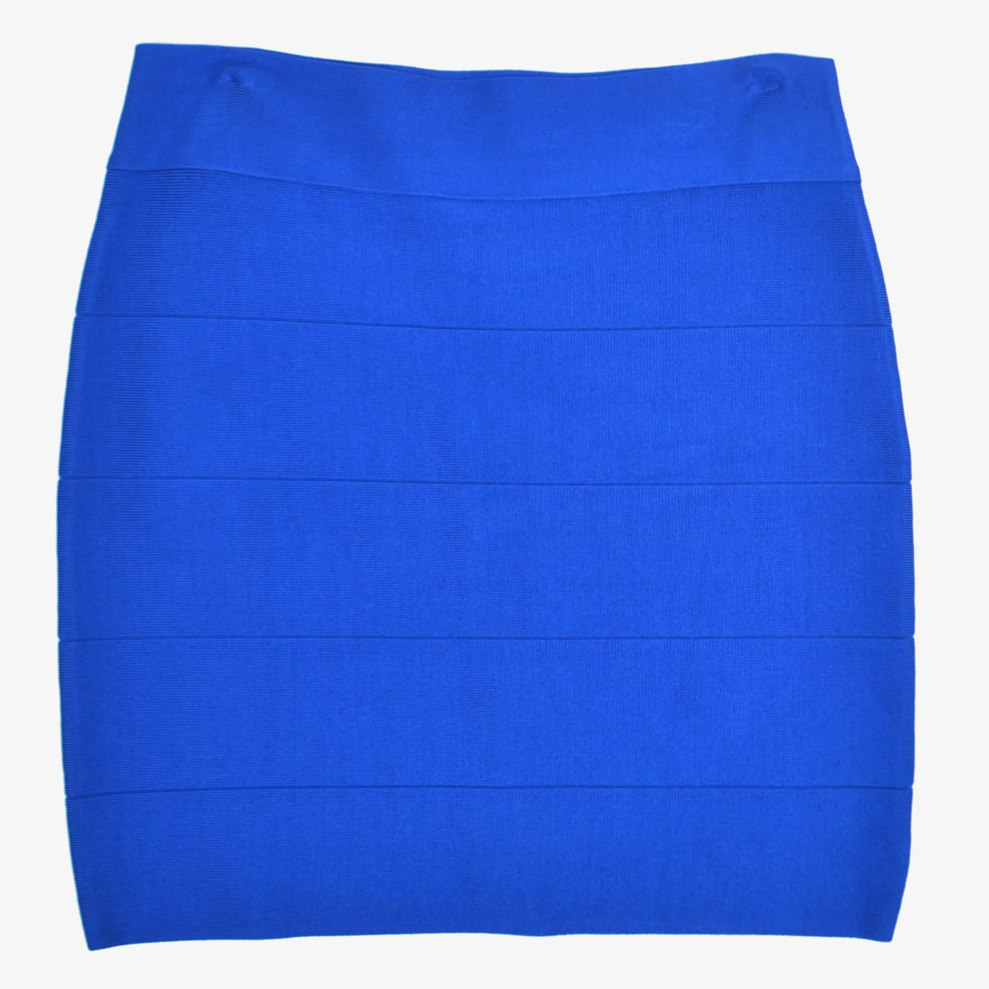 Bebe Blue Bandage Skirt