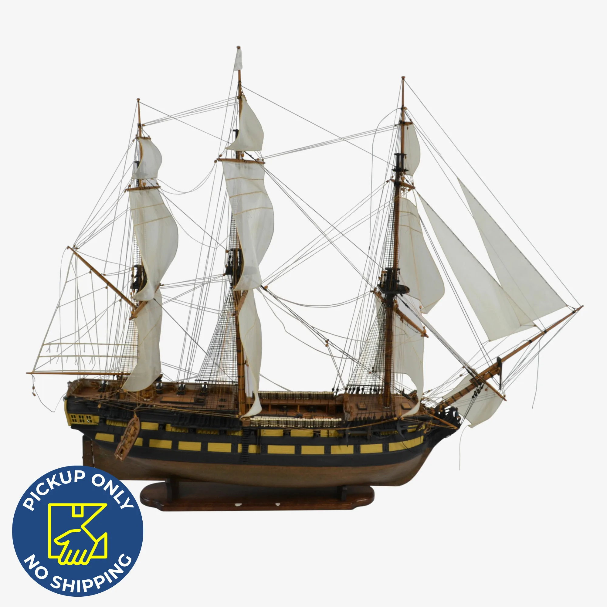 HMS Serapis Model Ship