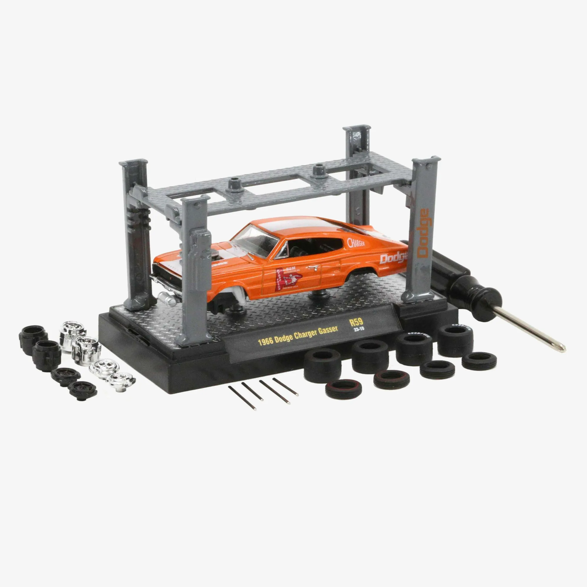 1966 Dodge Charger Gasser Model Kit