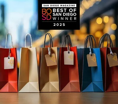 Shop online - Come see why we were voted San Diego's Best Thrift Store.