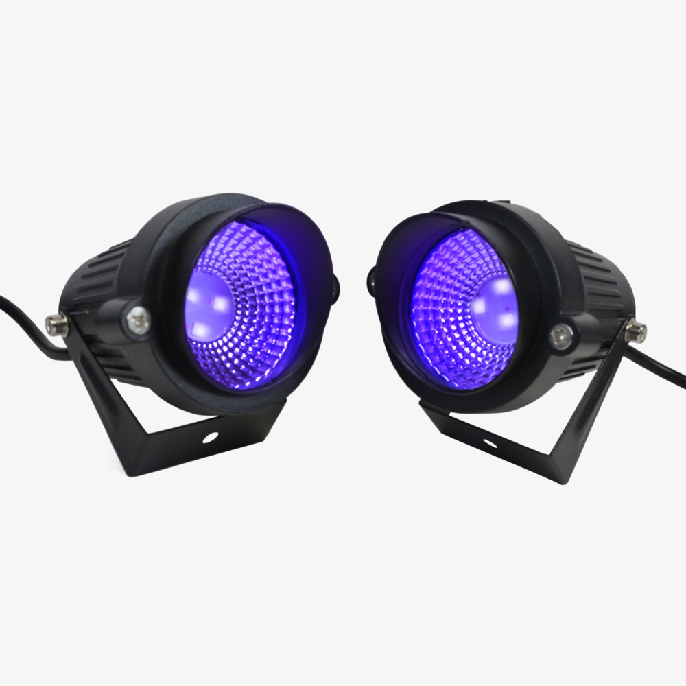Blacklight Halloween Spotlights