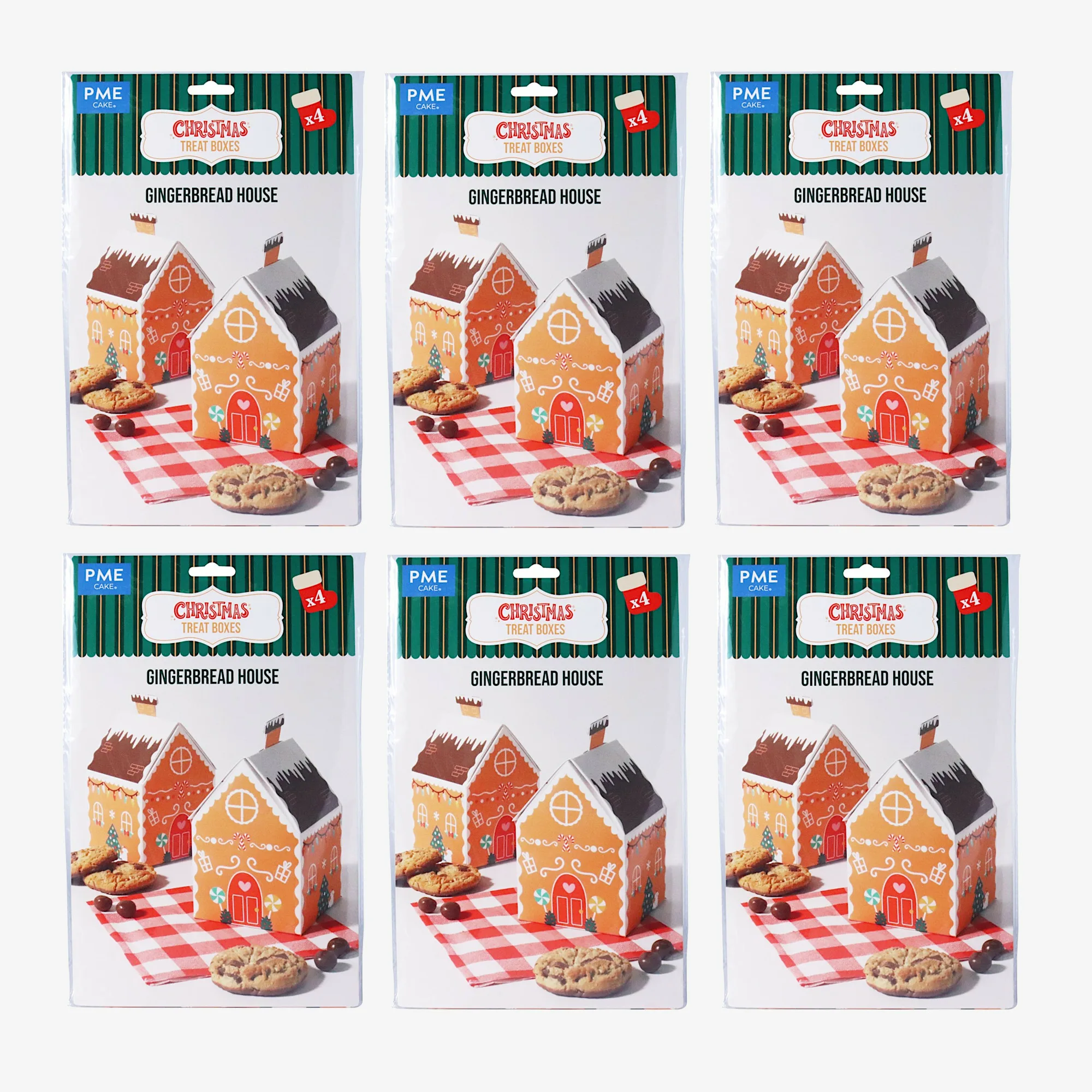 Gingerbread House Treat Boxes