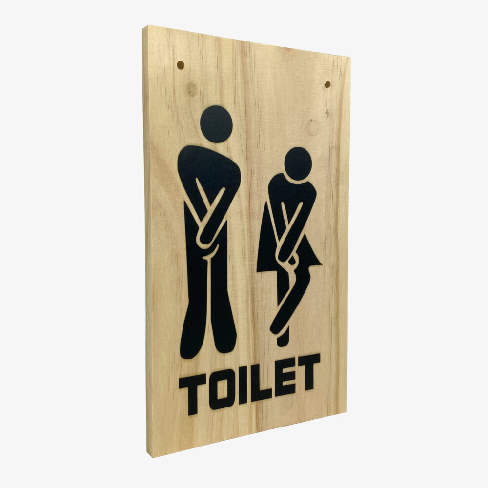 Funny Toilet Sign