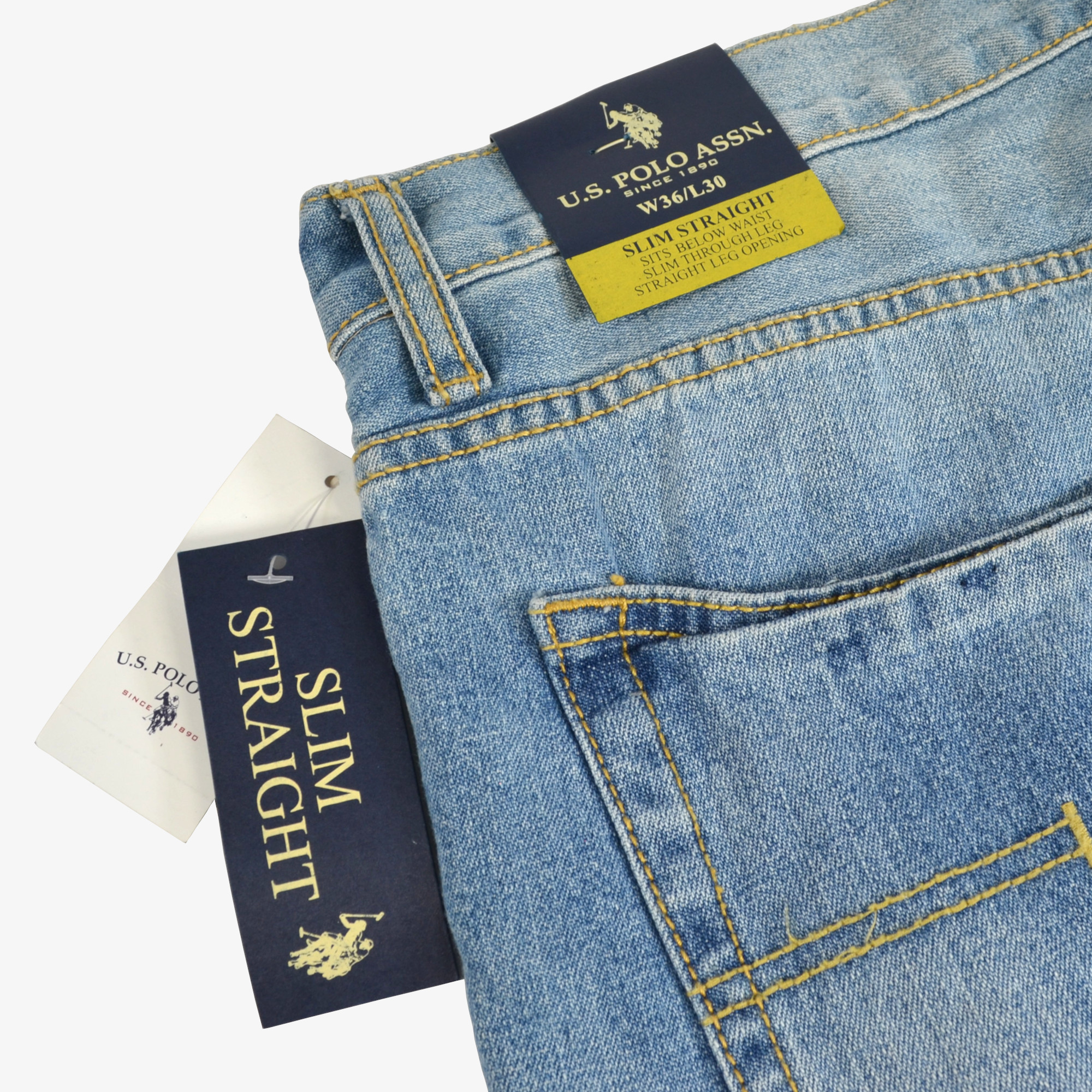 U.S. Polo Assn. Slim Straight Jeans