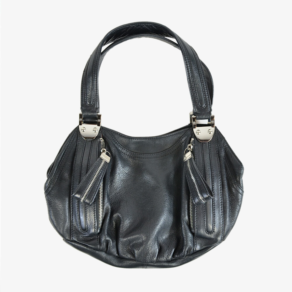 Black Leather Handbag