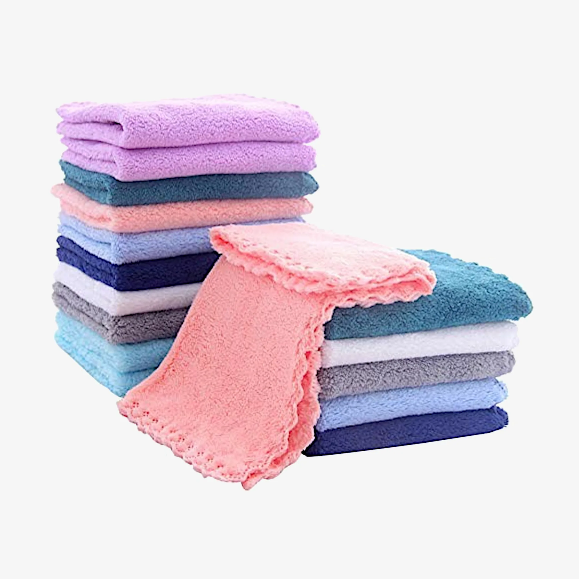 Bamboo Queen face towels