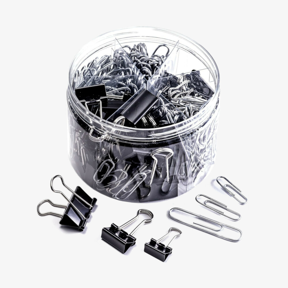 Paper Clips and Binder Clips