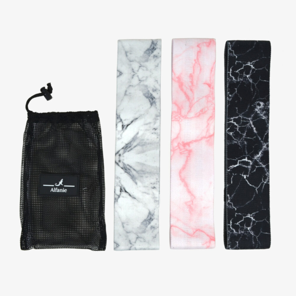 Marble-patterned Resistance Bands
