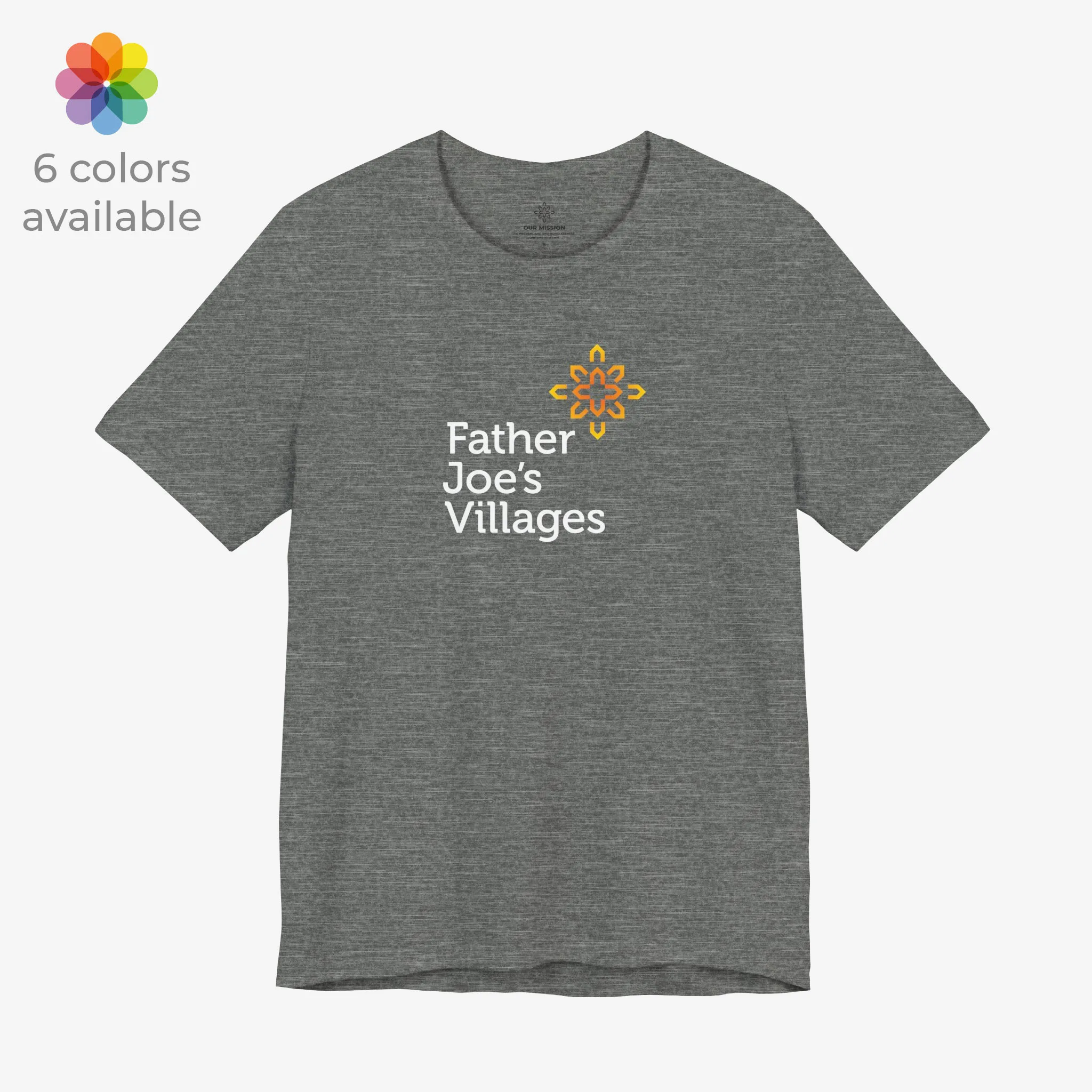 FJV Logo T-shirt, heather gray