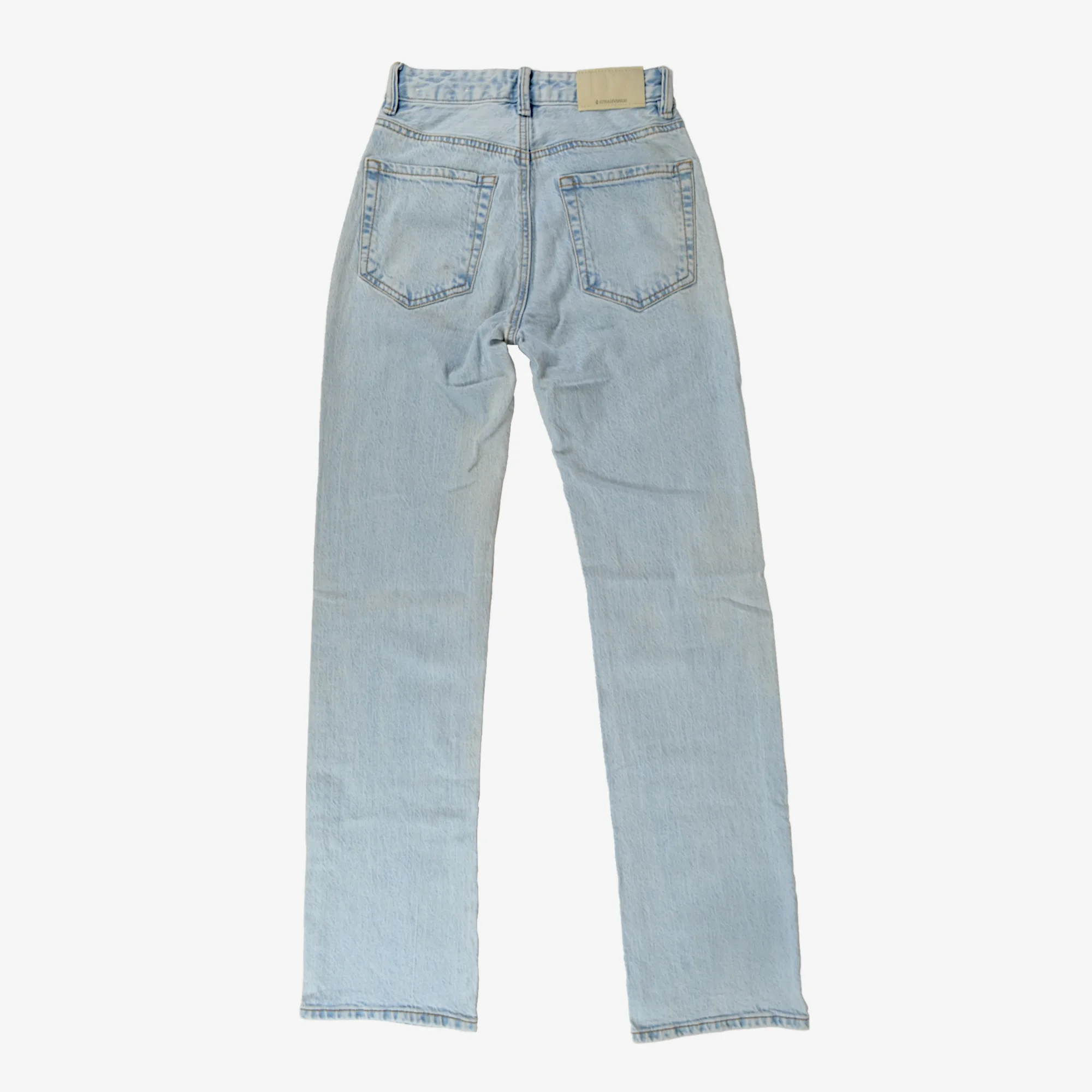 Stradivarius D98 Straight-leg High-rise Jeans