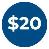 $20 Donation