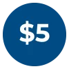 Donate $5