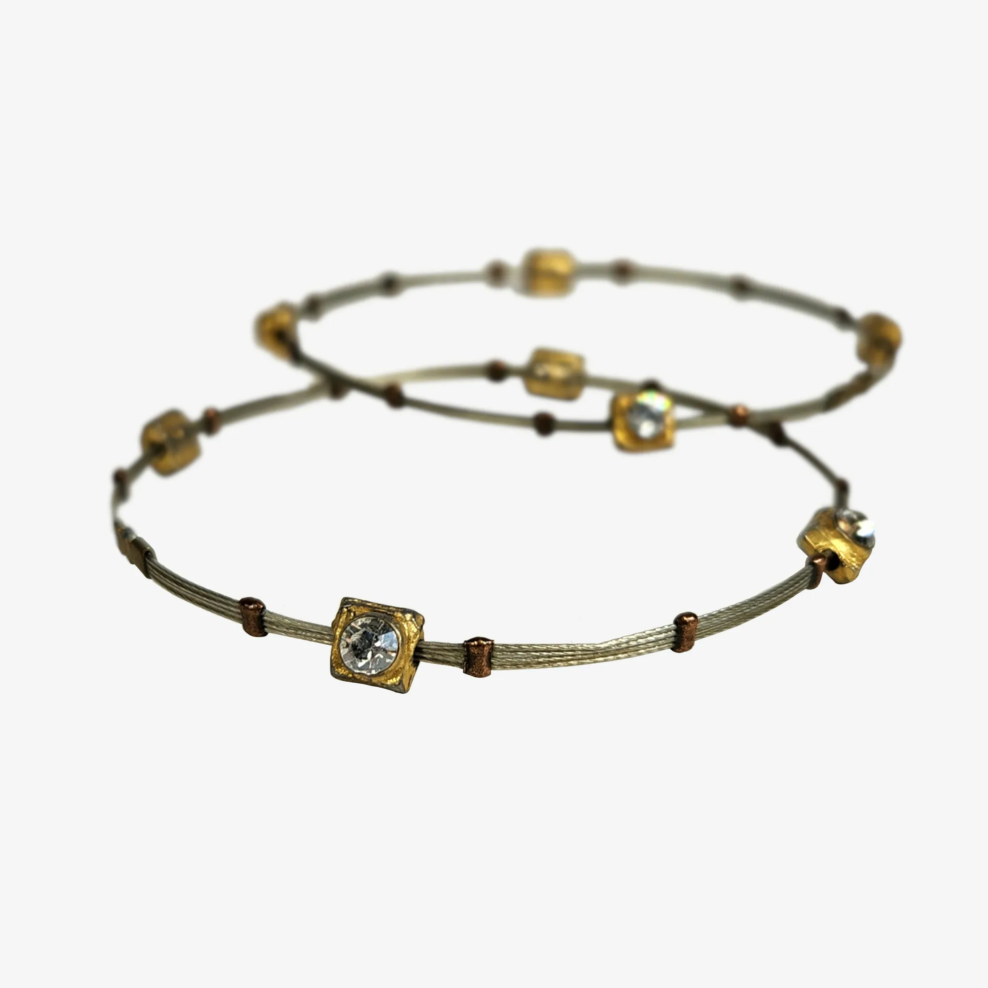 Multi-strand Wire Bracelets