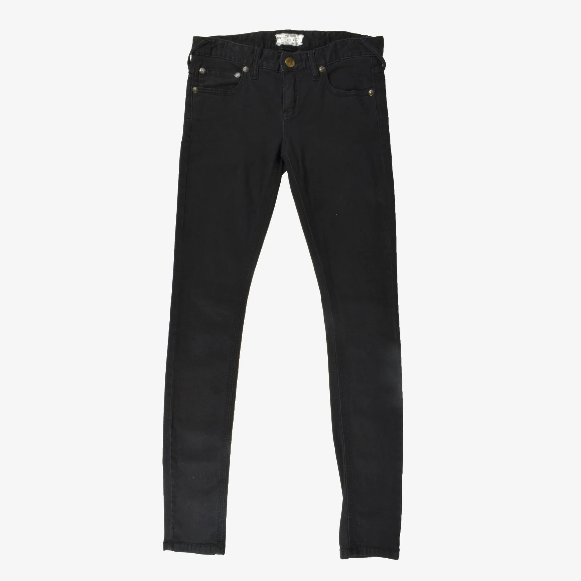Free People Skinny Jeans Black Women's