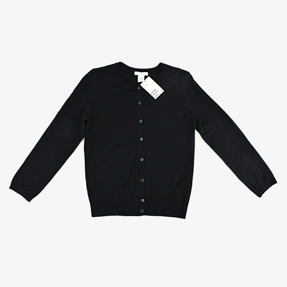 H&M Basics Button-down Fine-knit Cardigan