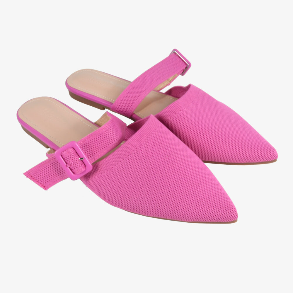 Meknitva Pointed Toe Mules