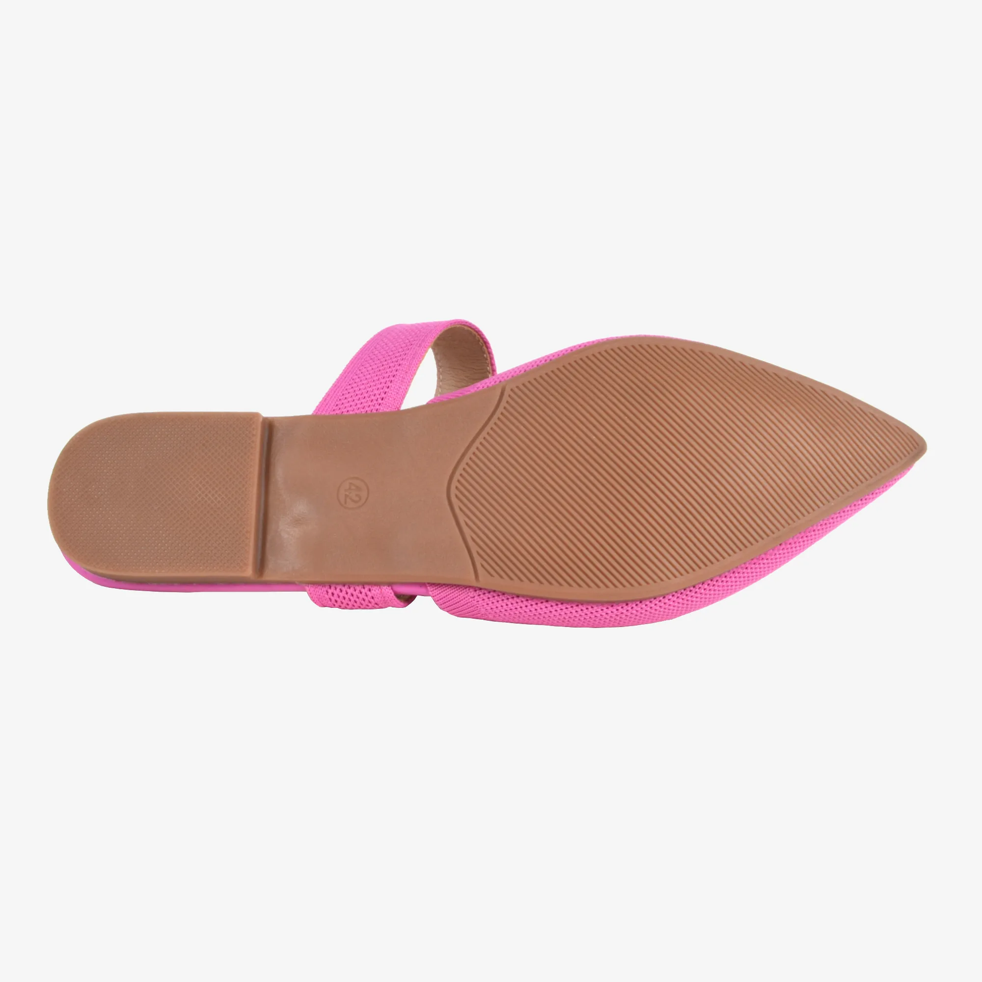 Meknitva Pointed Toe Mules