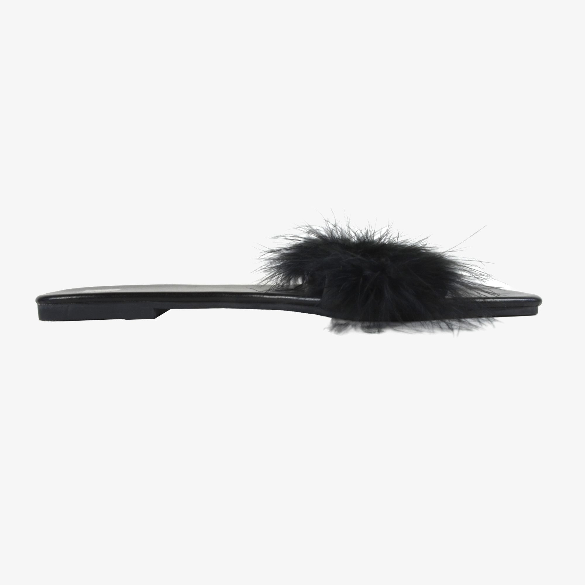 Beaudrm Feather Slippers