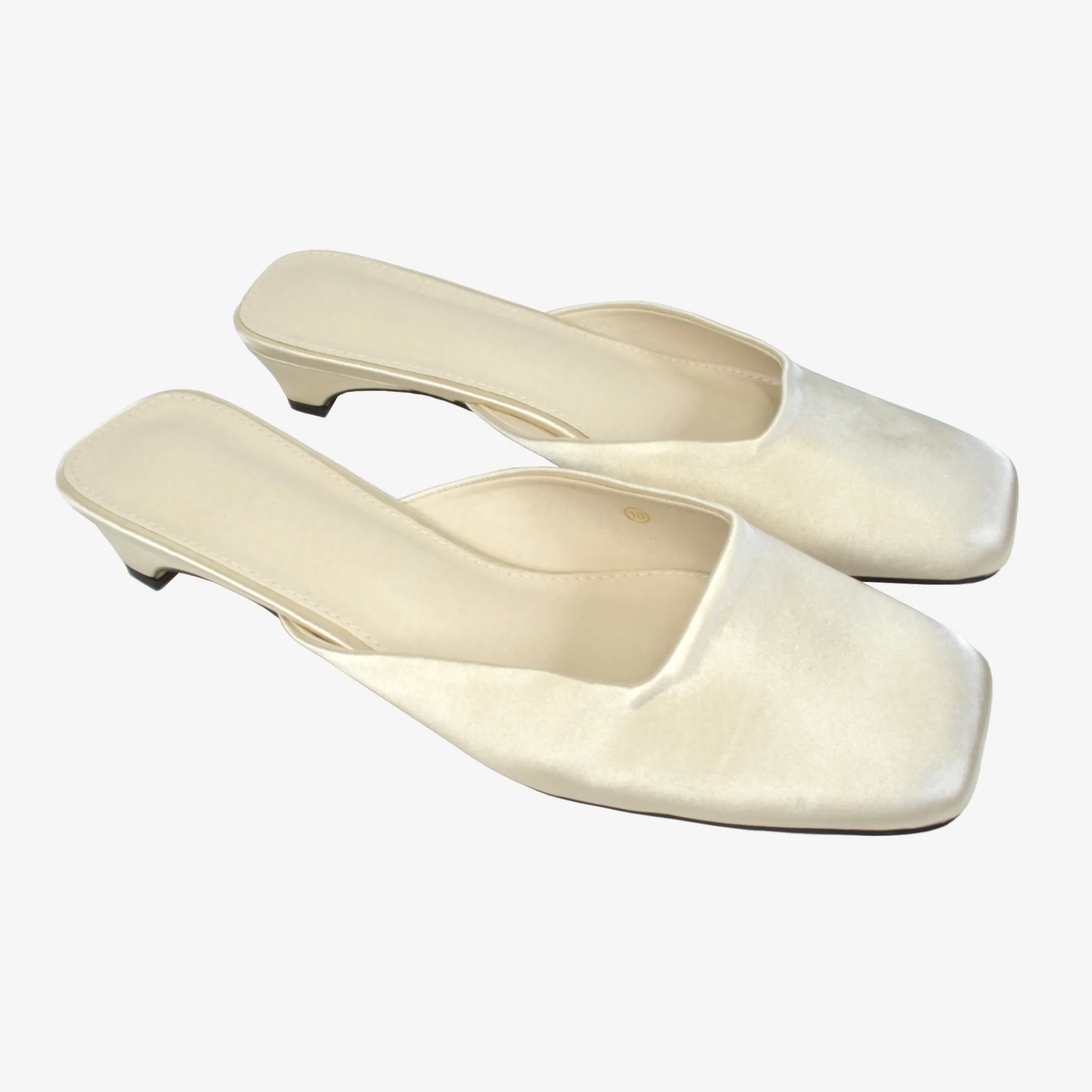 Coutgo Champagne Mules