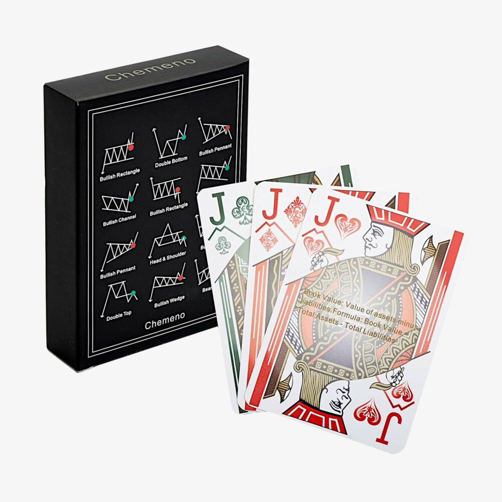 Plastic Stock Market Playing Cards