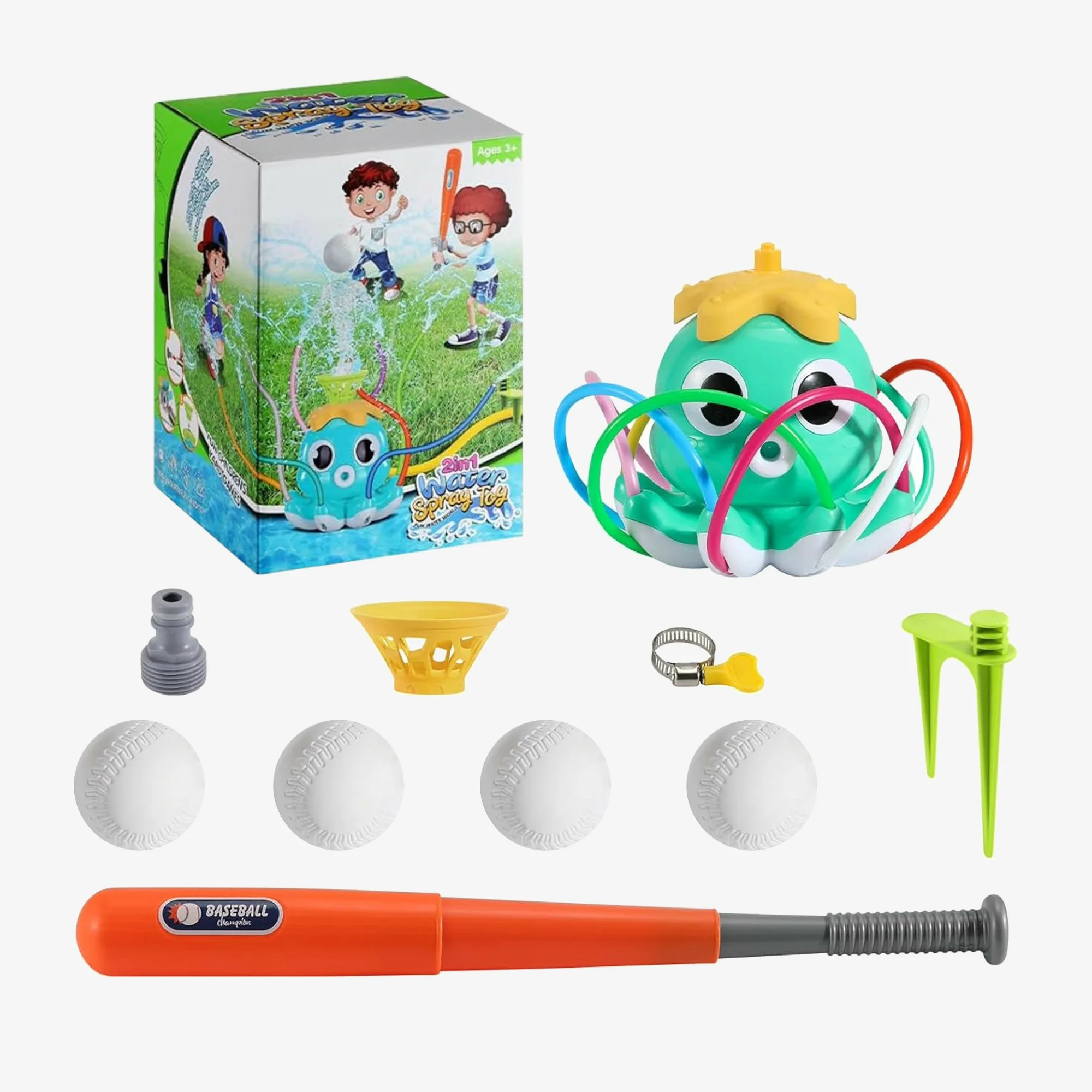 Baseball Octopus Water Sprinkler