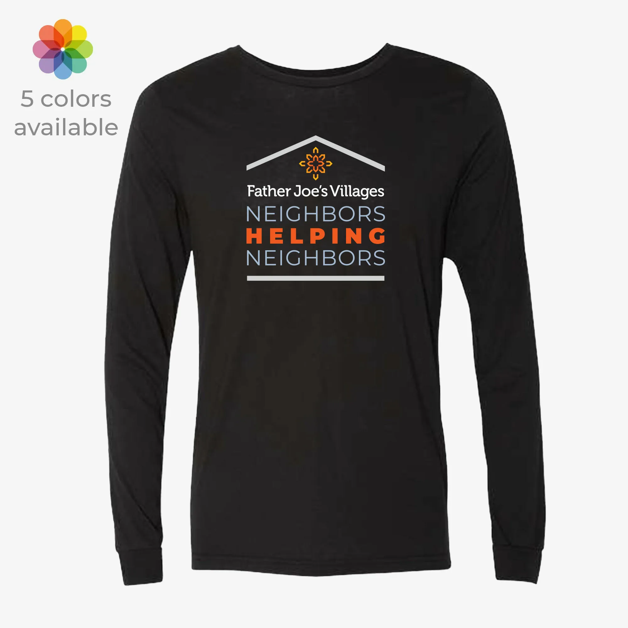 Neighbors Helping Neighbors Long Sleeve Tee - Image 3