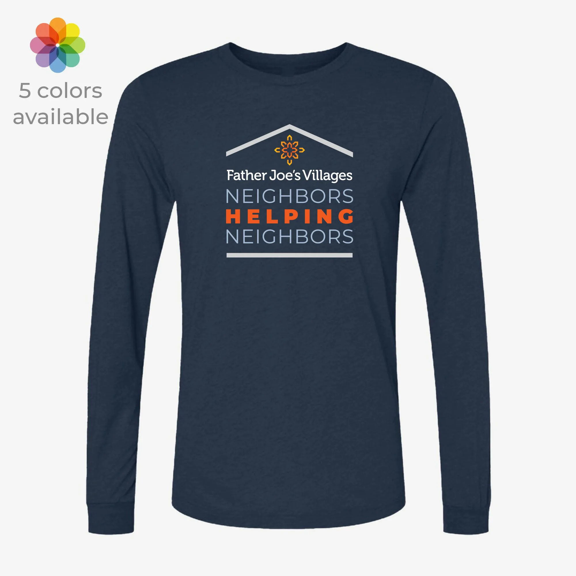 Neighbors Helping Neighbors Long Sleeve Tee - Image 5