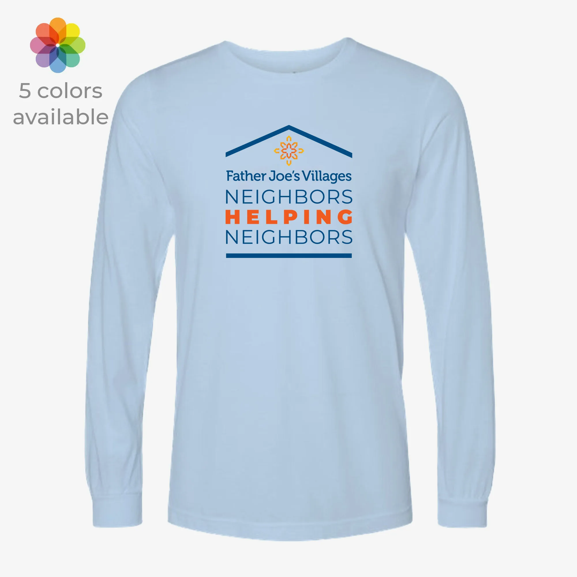 Neighbors Helping Neighbors Long Sleeve Tee - Image 4