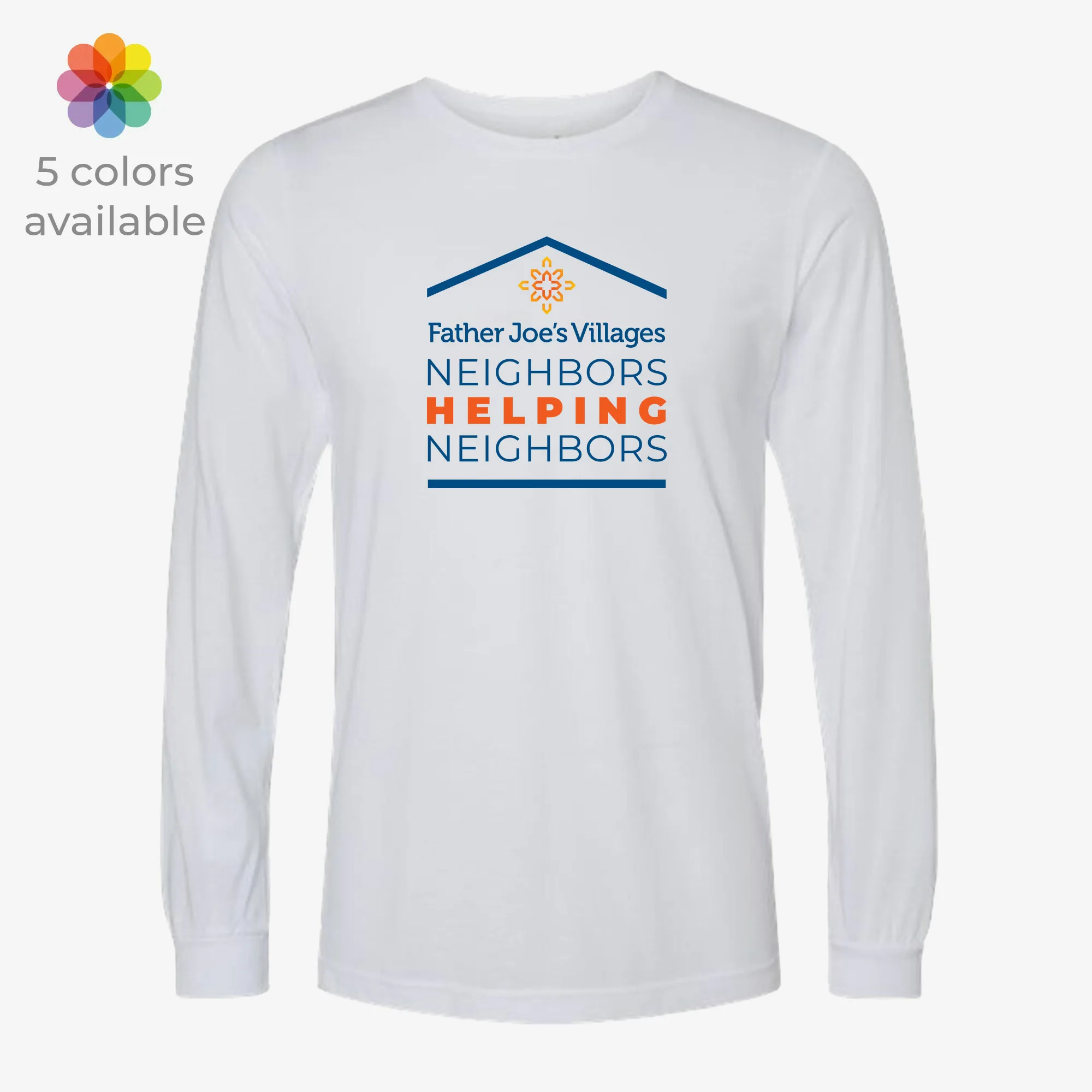 Neighbors Helping Neighbors Long Sleeve Tee - Image 2