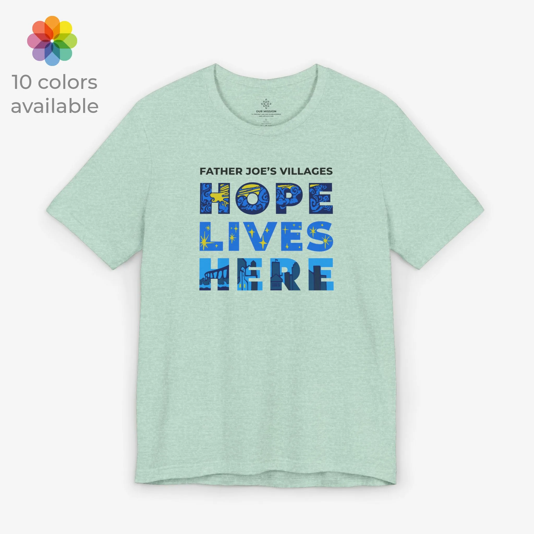 FJV "Hope Lives Here" T-Shirt - Image 3