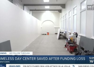 Father Joe’s in the midst of constructing a new day center for the homeless