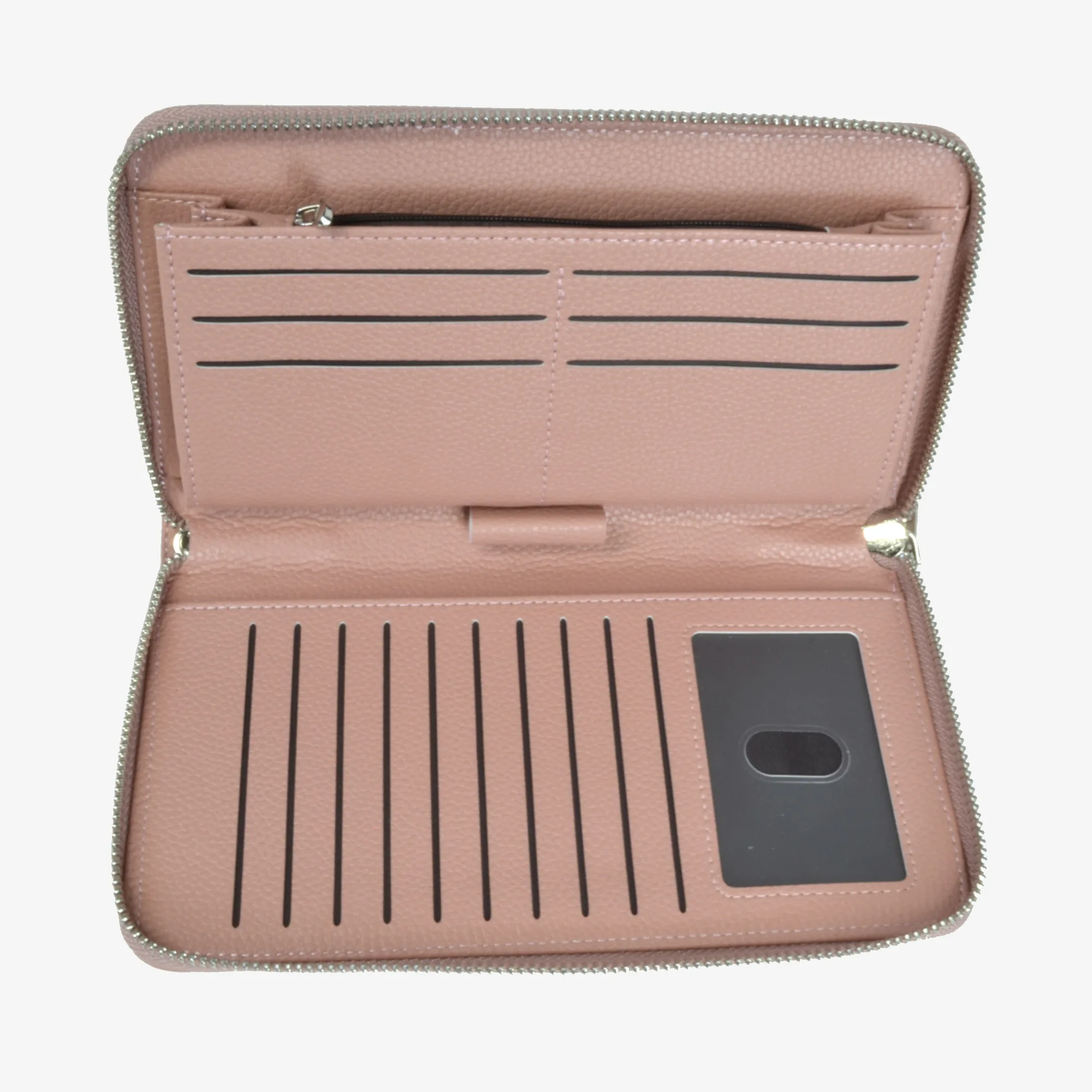 Zip-around Clutch