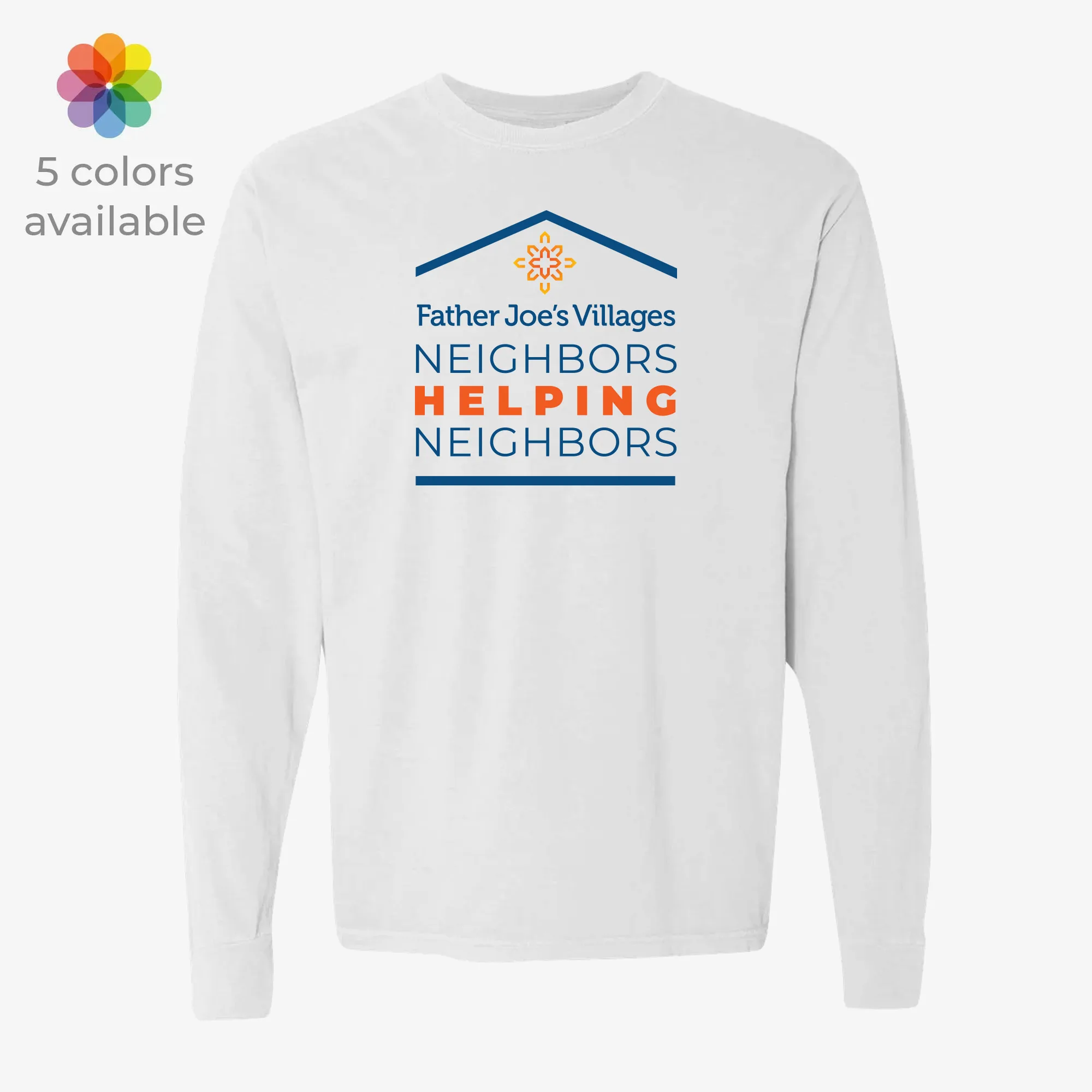 Neighbors Helping Neighbors Long Sleeve Tee - Image 2