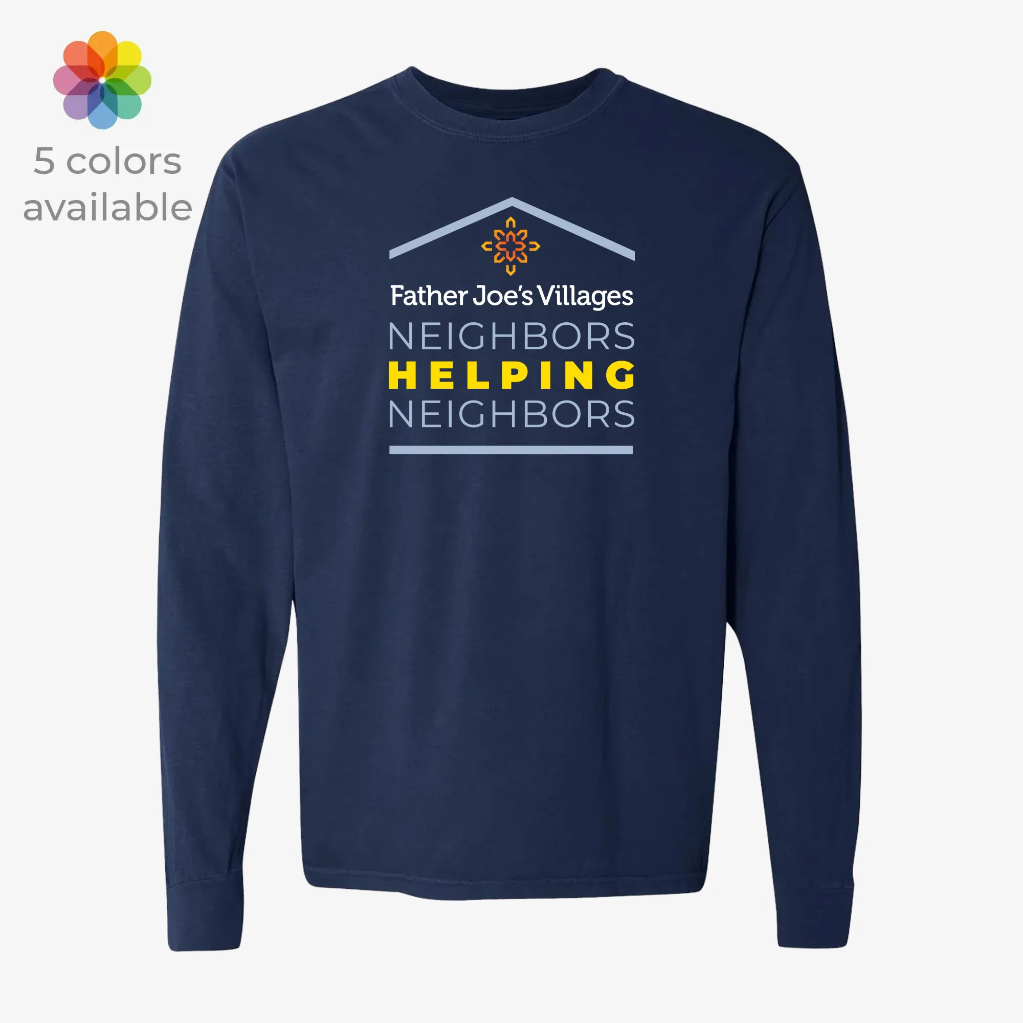 Neighbors Helping Neighbors Long Sleeve Tee - Image 5