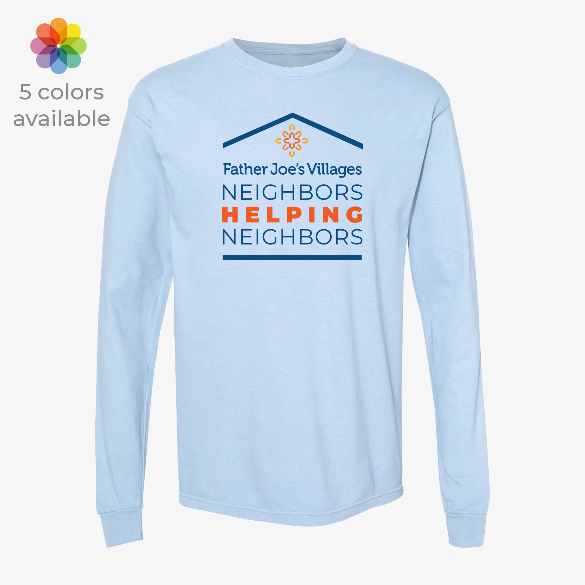 Neighbors Helping Neighbors Long Sleeve Tee - Image 4